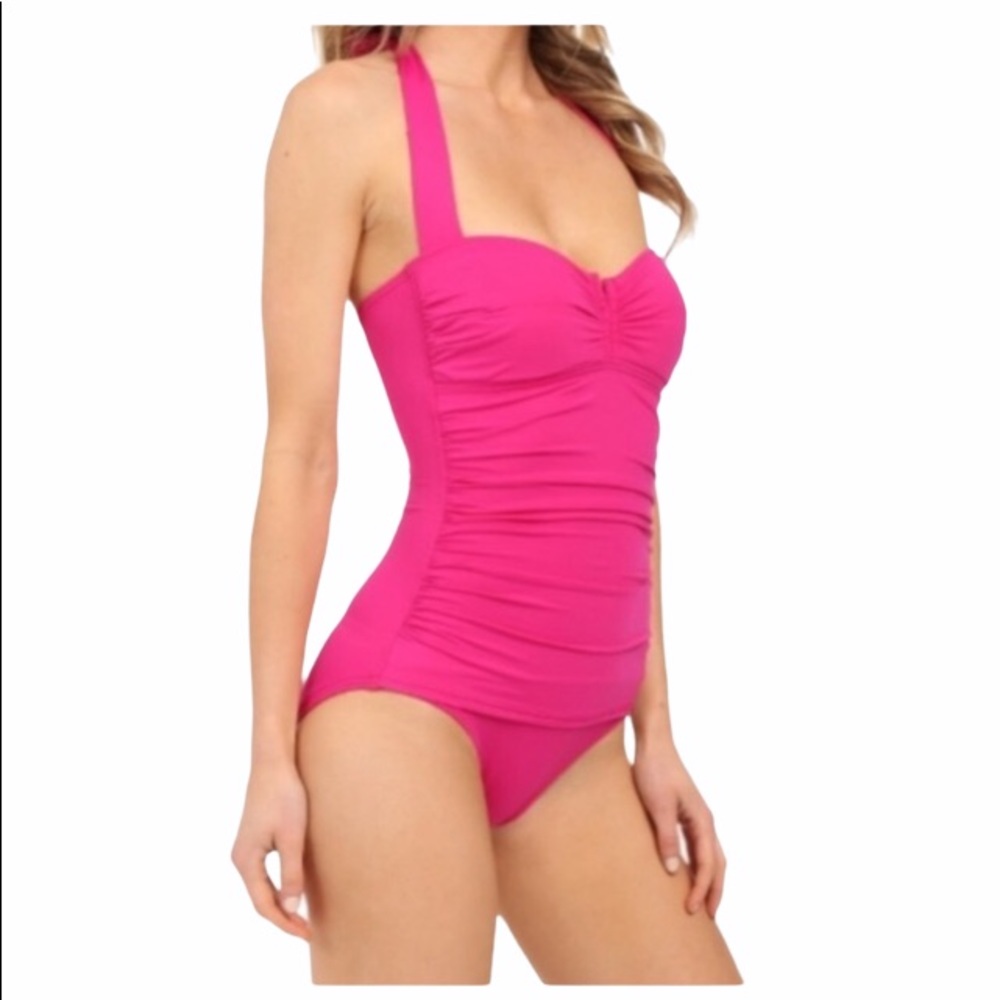 Tommy Bahama 1 Piece Color Block Bathing suit